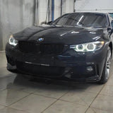 4Pcs MP Style For BMW 4 Series F32 F33 F36 420i 425i 430i 440i M Sport 2014-2020 Car Front Bumper Lip Spoiler Guard Cover Trim