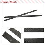 Real Carbon Fiber Side Skirts Extension Spoiler For BMW 4 Series F82 M4 Coupe 2014-2019 Carbon Rocker Plate Lip