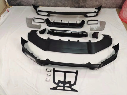 Tech-art style Original injection PP material Front Lip Splitter Rear diffuser For Porsche Cayenne 9Y0/9YA/9YB 2017+