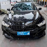 Car Front Chin Guard Cover For BMW 8 Series G14 G15 G16 M-Sport 840i 840d M850i 2018-2024 Bumper Splitter Spoiler Diffuser Kits