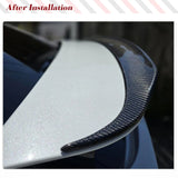 Carbon Fiber Car Rear Trunk Spoiler for Tesla Model X 2016-2023 Rear Boot Lid Duckbill Highkick Wing Lip Racing Trunk Spoiler