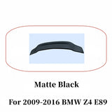 For 2009-2016 BMW Z4 E89 R Style FRP Materia Black carbon Rear Trunk Lid Car Wings Ducktail Lip Spoiler Accessories part