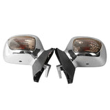 Motorcycle Rear View Mirror Turn Signals For Honda Goldwing GL 1800 2001-2017