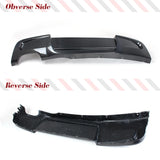 Car Rear Bumper Diffuser Lip Guard Spoiler for BMW 1 Series E87 M Tech M Sport Bumper 2007 - 2011 Carbon Fiber/FRP
