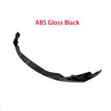 Car Front Bumper Lip Spoiler for BMW 3 4 Series G80 G82 G83 M3 M4 2021 + ABS Gloss Black Front Chin Splitter BodyKit Accessories