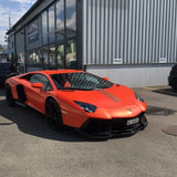 For Lamborghini Aventador Front Spoiler Lip LP700 Front Bumper Lip 3 Piece Fit LP700 Front Spoiler Lip