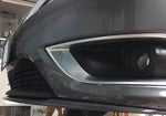 Fits SAAB 9-3 Turbo X 2005-2007 2008 Carbon Fiber Front Lip Spoiler w/HARDWARE TX OEM Style