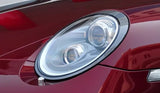 Pair For Porsche 997 Headlights Lens Covers Carrera 911 997 Headlamp Lens L+R