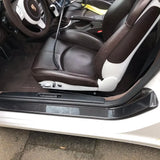 For Porsche 997 Door Sill Cover Panels Carbon Fiber LH+RH