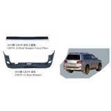 For LEXUS lx570 rear bumper and rear bumper cover plate 2013