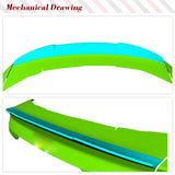 Carbon Fiber / FRP Car Auto Racing Rear Spoiler Lip Wing Car-Styling for Audi A3 Sline S3 RS3 Sedan 2013-2019 FRP Boot Wing