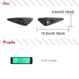 Fits Tesla Model 3/Y 2020-2023 Prepeg DRY Carbon Side Fender Camera Turn Signal Cover Side Splitters Car Kits Side Fender Cover