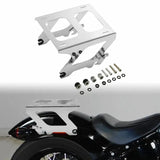 Detachable Solo Luggage Mounting Rack For Harley Softail FLSL FLDE FXBB Street Bob Heritage Classic Deluxe Slim 2018-2024