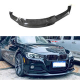 Carbon Fiber Front Lip Spoiler for BMW 3 Series F30 F35 M Sport 320i 325i 328i 2012-2018 MAD Style Bumper Chin Shovel