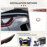 Carbon Fiber Rear Spoiler Wing for Kia Stinger 2018-2023 Rear Trunk Boot Racing Spoiler Wing Car Body Kits Rear Wing Lips