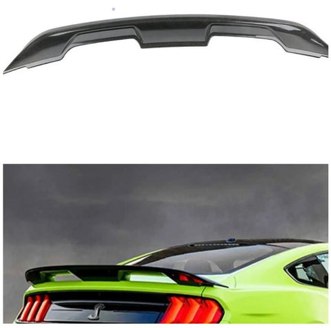 For Ford Mustang GT500 2015-2021 Rear Trunk Spoiler Sports Carbon Fiber