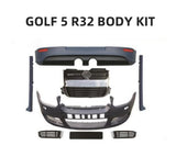 For GOLF 5 R32 SERIES Body Kits 2005-2011 (Front Bumper+Grille+Side Skirt+Rear Bumper)