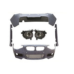 For bmw F20 M-TECH 2012-2014 body kit contain front bumper rear bumper fog lamp side skirt