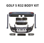 Fits 2005-2011 GOLF 5 R32 SERIES Body Kits (Front Bumper+Grille+Side Skirt+Rear Bumper)