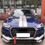 Body Kit For Audi A4 B9 Modified To RS4 Style Front Bumper With Grille PP Material 2017-2019
