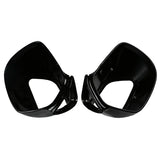 Black Left Side Rear View Mirror Case Cover For Honda GOLDWING GL1800 2001-2017