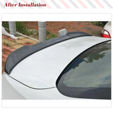 For BMW 2 Series F22 F87 M2 M2C M Sport Coupe 2014 - 2019 Carbon Fiber Car Rear Trunk Racing Spoiler Boot Lip Wing Lip