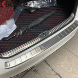 Inner Outer Rear Bumper Pad Protector Trim For Lexus ES 250 350 300h 2019-2023 2024 Tail Trunk Scuff Plate Cover