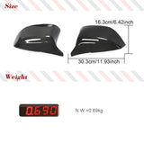 Carbon Fiber Car Mirror Cover for Infiniti Q50 2014-2020 Q60 Q70 QX30 QX50 2015-2020 Car Rearview Side Mirror Cover Replacement