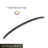 Car Rear Trunk Spoiler Wings for BMW 4 Series F82 M4 Coupe 2 Door 2014-2017 Racing Rear Boot Lid Wing Lip Carbon Fiber Black FRP