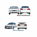 For Honda CIIMO bodykit for CIIMO front bumper rear bumper grille front lip side skirt rear spoiler 2012-2015