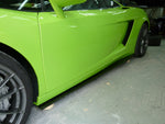 For Lamborghini garllardo side skirts