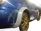 For Subaru Impreza WRX STI Wide Wheel Arch Fender Flares Fiber 8 Piece- 2004-2005
