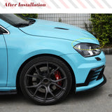 Dry Carbon Car Front Headlight Eyelids For Volkswagen VW Golf 7 7.5 MK7 MK7.5 GTI R R-line Headlamp Eyebrows Trim