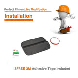 Carbon Fiber Car Exterior Oil Gas Fuel Tank Cap Trim for BMW F82 M4 Base Coupe 2-Door 2014 - 2017 NO for Convertible