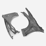Carbon Fiber Fibre Bumper Front Fender Vents For Infiniti G37 Coupe 2-Door 2008-2015