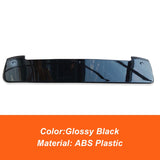 For Suzuki Grand Vitara 2006-2015 Rear Roof Trunk Lid Ducktail Car Spoiler Wings ABS Black Silvery Carbon Color Accessories Part