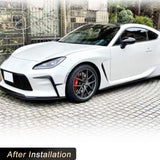 Carbon Fiber Front Bumper Canards Splitters For Toyota GR86 2022 2023 Car Front Lip Splitters Flap Canards Apron