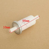 Motorcycle Fuel Filter 3/8" 10mm Fuel Line For Kawasaki Yamaha Suzuki Polaris Honda CBR600 1000 F VT750 600 VT1100 GL1800 GL1500