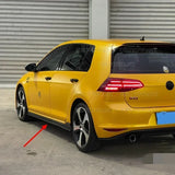 For Volkswagen VW Golf MK7 7.5 GTI/R/Rline Car Front Lip Rear Bumper Diffuser Side Skirt TCR Body kit
