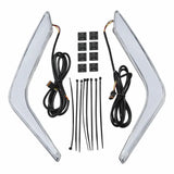 Motorcycle LED Rear Saddlebag Light Accent For Honda Goldwing 1800 GL1800 2018-2024 Red Smoked Clear Lens