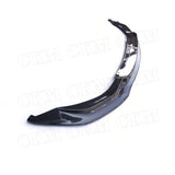 Carbon Fiber Car Front Bumper Lip Spoiler for BMW 3 Series F80 M3 4 Series F82 F83 M4 2014-2018 V Style FRP Head Chin