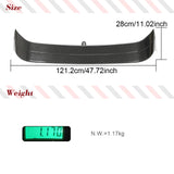 For Volkswagen VW Golf 8 MK8 GTI R 2021-2023 Hatchback Carbon Fiber Rear Trunk Lip Car Rear Roof Racing Spoiler Window Wing Lip