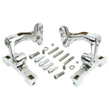 Motorcycle Adjustable Passenger Footboard Mount Kit For Harley Street Glide FLHX 2006-2020