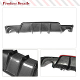 Carbon Fiber / FRP Rear Bumper Diffuser Lip Spoiler Bumper Guard for Lexus IS-F IS250 IS300 IS350 2013-2016 Rear Racing Body Kit