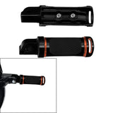 Passenger Foot Pegs Footrest For Harley Heritage Softail Breakout FLSL FXST Street Bob Fat Boy Low Rider Sport Glide FLSB 18-23