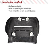 For Mercedes Benz W464 W463 G500 G63 2019UP Dry Carbon Fiber Seat Cover Trim Back Seat Cover Replacement Style Body Kits