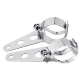 Motorcycle Headlight Mount Bracket For Harley Bobber Racer 35-43mm Fork Tube Chopper Cafe Racer