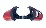 For Corvette C6 Steering Wheel Cover Trims Carbon Fiber Replacement