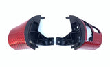 For Corvette C6 Steering Wheel Cover Trims Carbon Fiber Replacement