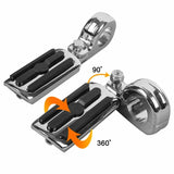 32mm Engine Guard Crash Bar Universal Highway Pegs Footpeg Mount For Yamaha Kawasaki Suzuki Harley Honda Touring Sportster